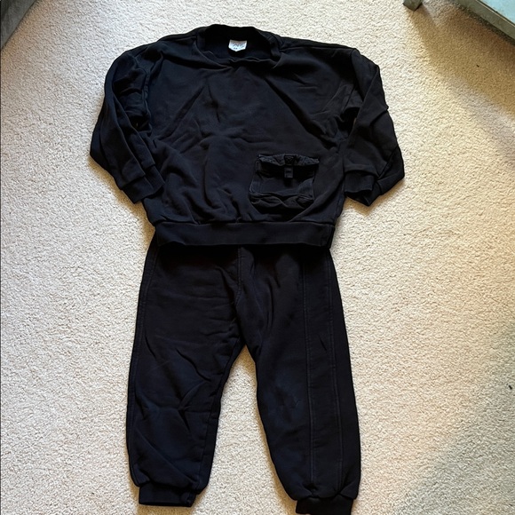Zara Other - Zara Kids Black Jogger Set with Pocket